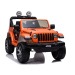Elektrické autíčko Jeep Wrangler Rubicon oranžové