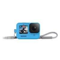 GoPro Obal + šňůrka (modrý) (Sleeve + Lanyard Blue)