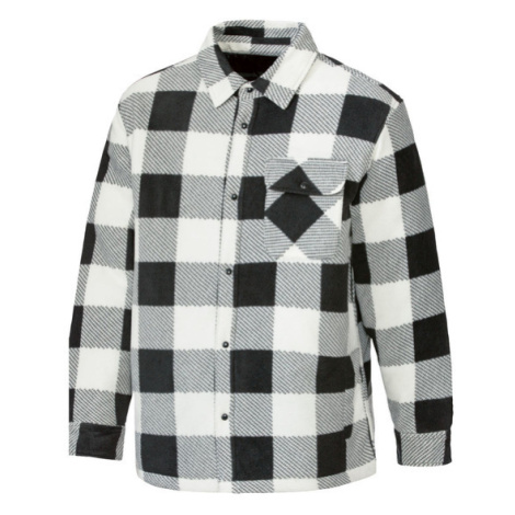 PARKSIDE® Pánský flanelový overshirt (adult#male#ne, S (44/46), bílá)