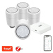 IMMAX NEO Smart Thermostat 4+1 Starter Kit, Zigbee, TUYA