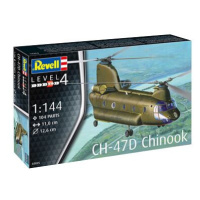 Revell ModelSet vrtulník 63825 - CH-47D Chinook (1:144)