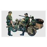 Model Kit military 0315 - BMW R75 with Sidecar (1:35)