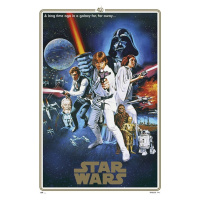 Plakát Star Wars - 40th Anniversary One Sheet B (124)