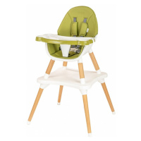 NEW BABY - Jídelní židlička 3v1 Grace green