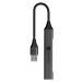 CONNECT IT USB-A hub, (1xUSB-A 3.0, 3xUSB-A 2.0), externí antracitový CHU-4050-AN