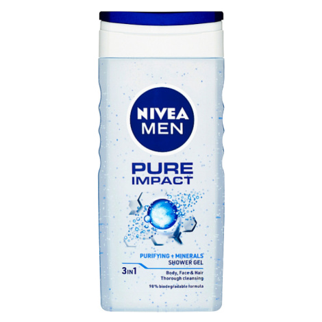Nivea Men Pure Impact Sprchový gel 250ml