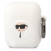 Karl Lagerfeld 3D Logo NFT Karl Head Silikonové Pouzdro pro Airpods 1/2 KLA2RUNIKH