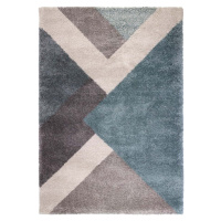 Modro-šedý koberec Flair Rugs Zula, 120 x 170 cm