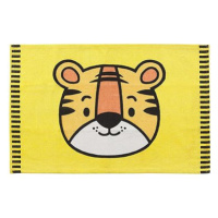 Dětský koberec s motivem tygra 60 x 90 cm žlutý RANCHI, 246221