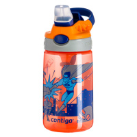 Dětská hydratační lahev Contigo James 420 ml - oranžová s hrdiny