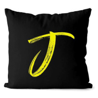 Impar písmeno J, barva iniciály žlutá