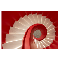 Umělecká fotografie Spiral staircase, konglingming, (40 x 26.7 cm)