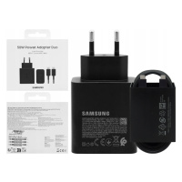 Originální Nabíječka Samsung 50W Pd 3.0 2x Usb C Galaxy S22 S23 S24 Z Flip