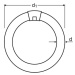 Kruhová zářivka OSRAM LUMILUX L 22W/840 C T9 G10q neutrální bílá 4000K průměr 216mm