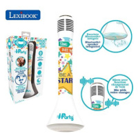 Lexibook Bezdrátový karaoke mikrofon iParty s vestavěným reproduktorem a světelnými efekty