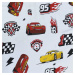 Jerry Fabrics Bavlněné napínací prostěradlo 90x200 + 25 cm - Cars 3 "McQueen"