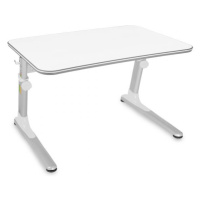 Dětský rostoucí stůl Mayer JUNIOR 32W1 18 – bílý, deska bílá, 90×56–74×63