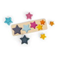 Bigjigs Toys vkládací puzzle Hvězdy