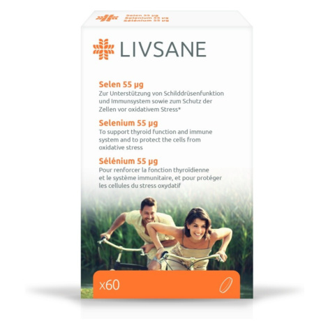 LIVSANE Selen 55mcg 60 mini-tablet