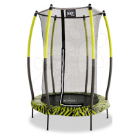 Trampolína s ochrannou sítí Tiggy Junior trampoline Exit Toys průměr 140cm zelená