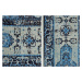 LuxD Designový koberec Lessie II 240x160 cm / modrá