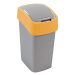 Odpadkový koš Flipbin 25l Curver (stříbrná/žlutá) - Curver