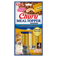 Churu Cat Meal Topper Chicken with Cheese Recipe 4x14g