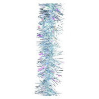 DOMMIO Vánoční řetěz, modro-stříbrný, dlouhý, 2 m