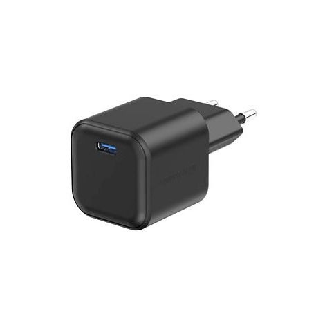 Swissten síťový adaptér GaN 1x USB-C 20W Power Delivery černý