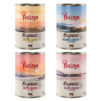 Purizon Adult - bezobilné 12 x 200 / 400 g - 10 + 2 zdarma - Organic Míchané balení 4 druhy (12 