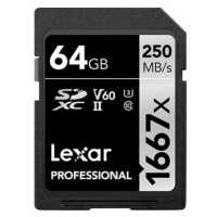 Lexar SDXC Pro 1667X 64GB