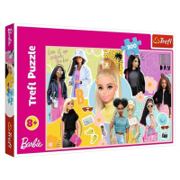 TREFL - Puzzle 300 - Tvoje oblíbená Barbie / Mattel, Barbie