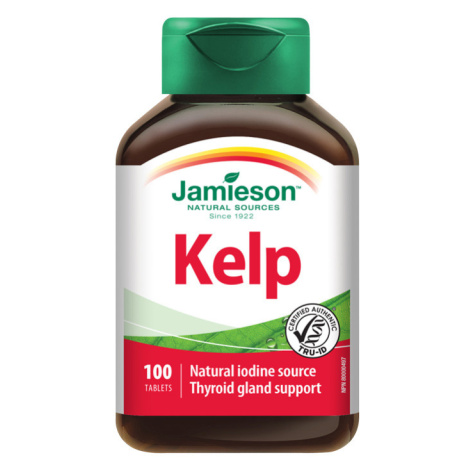 Jamieson Kelp mořské řasy 650 mcg 100 tablet