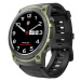 Wotchi AMOLED Smartwatch DM55 – Green - Black