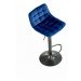 Halmar Barová židle H95, tmavě modrá