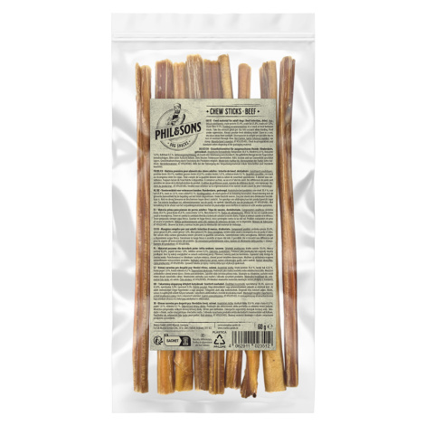 Žvýkací sticksy z hovězího střívka - 3 x 60 g Phil & Sons