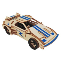 Woodcraft Dřevěné 3D puzzle Závodní auto F 20