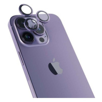 EPICO ochranné sklíčko na kameru Apple iPhone 14 Pro / 14 Pro Max temně fialové Fialová