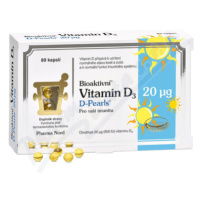 Bioaktivní Vitamin D3 D Pearls cps.80