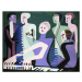 Obrazová reprodukce Singer on piano (pianist), 1929, Kirchner, Ernst Ludwig, 40x30 cm