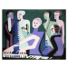 Obrazová reprodukce Singer on piano (pianist), 1929, Kirchner, Ernst Ludwig, 40 × 30 cm