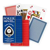 Karty Poker - 100% Plastic Jumbo Index Speciál