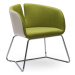Relaxační židle Prego, zelená