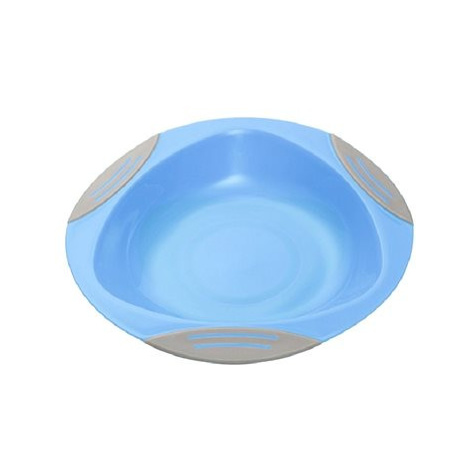 BabyOno dětský talíř s přísavkou, modrá