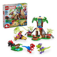 LEGO® Marvel 11200 Spidey, Gobby a raptoří bitva na základně na stromě