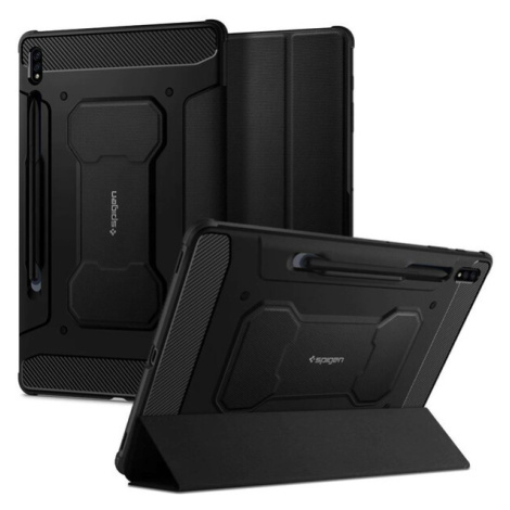 Spigen Rugged Armor Pro kryt Samsung Galaxy Tab S7+/S8+ černý