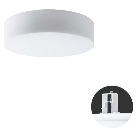OSMONT ERI67640 ERIS V3 stropní/nástěnné skleněné polovestavné svítidlo bílá IP44 4000 K 34W LED
