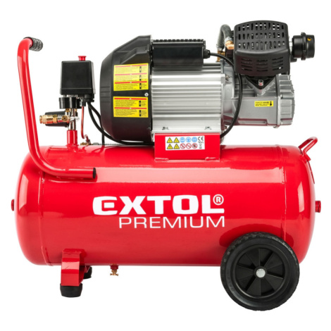 kompresor olejový, 2200W, 50l Extol Premium