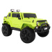 mamido Dětské elektrické autíčko Jeep Mighty 4x4 zelené