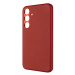 FIXED MagLeather kožený kryt s MagSafe Samsung Galaxy S24+ červený
